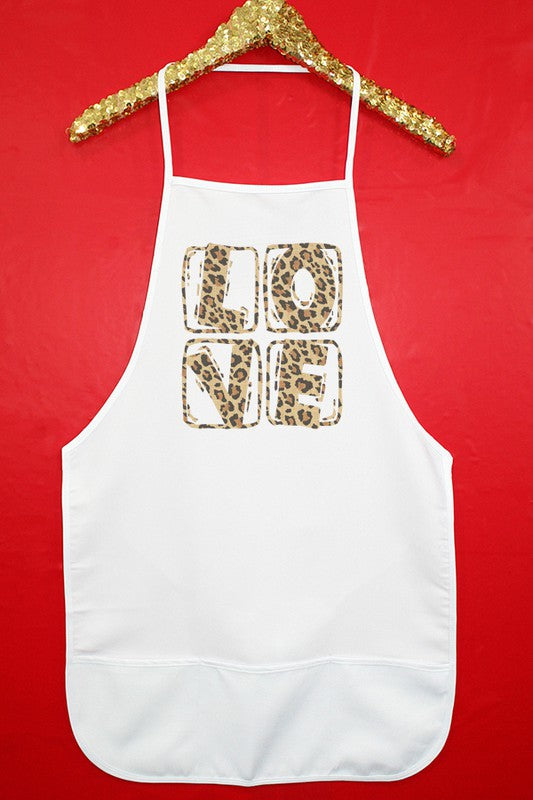 Leopard Love Stack Apron