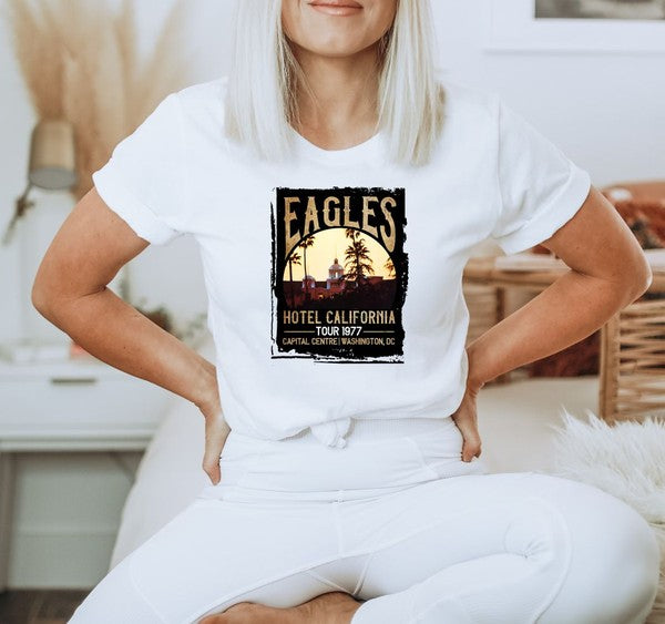 Eagles Hotel California Music Fest Tee