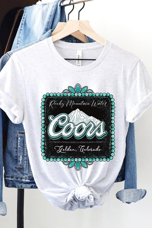 Coors Rocky Mountain Graphic T Shirts