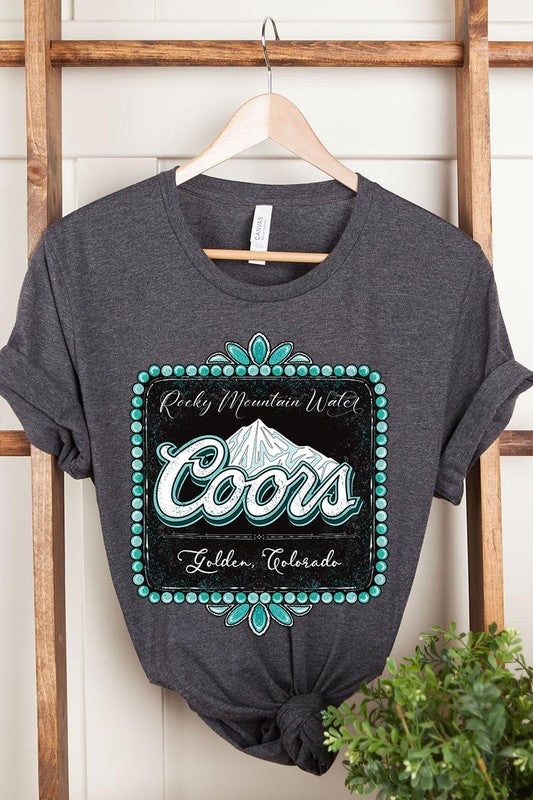 Coors Rocky Mountain Graphic T Shirts