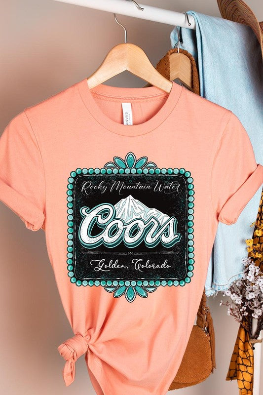 Coors Rocky Mountain Graphic T Shirts