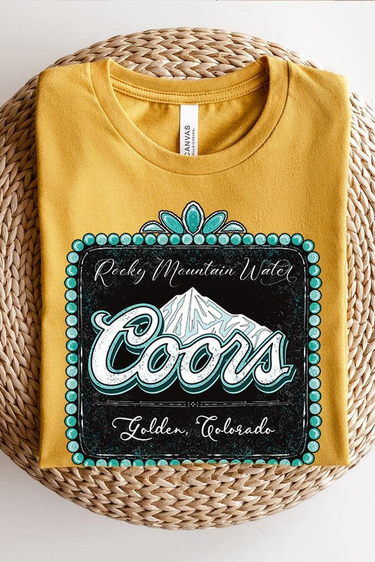 Coors Rocky Mountain Graphic T Shirts