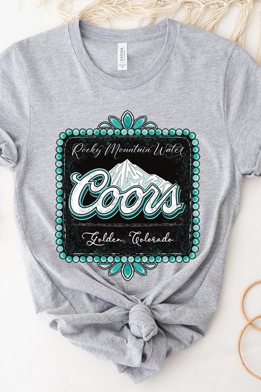 Coors Rocky Mountain Graphic T Shirts