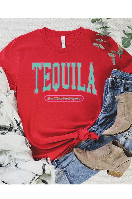 Tequila Summer Drink Graphic T Shirts