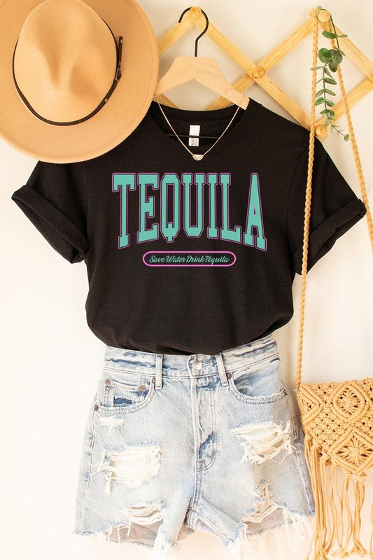 Tequila Summer Drink Graphic T Shirts