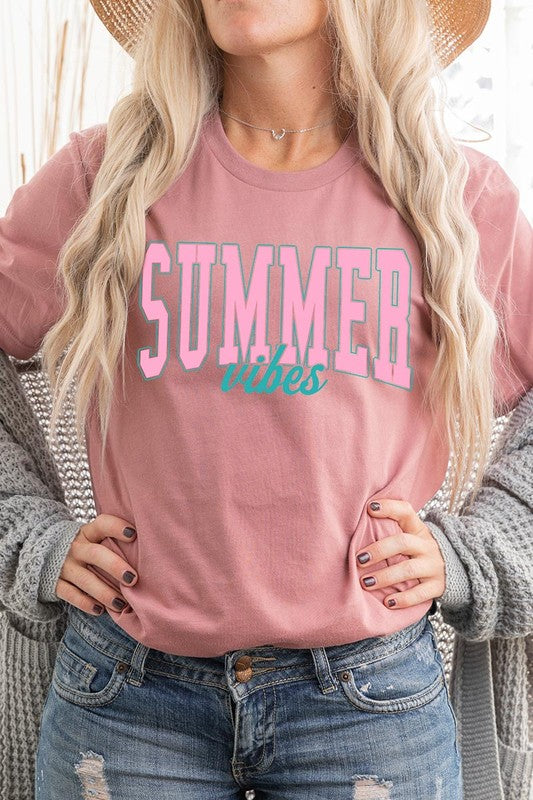 Summer Vibes Graphic T Shirts