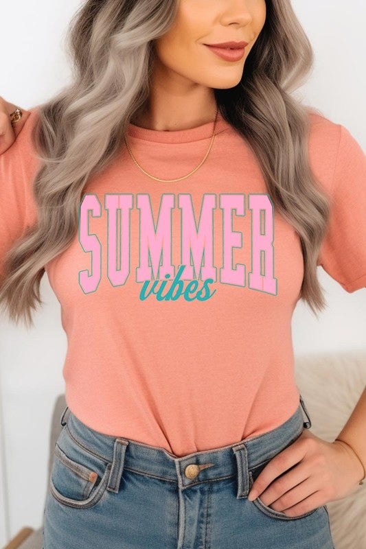 Summer Vibes Graphic T Shirts