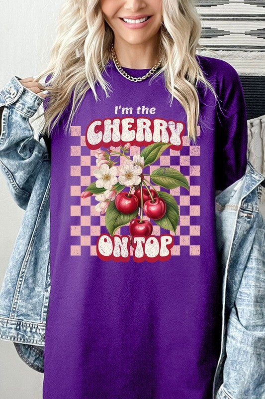 I'm the Cherry on Top Graphic Heavyweight Tee