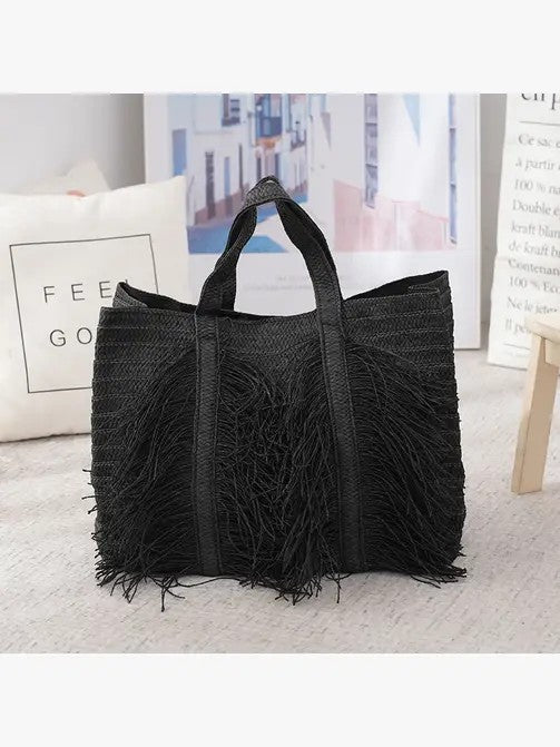 Fringe handbag