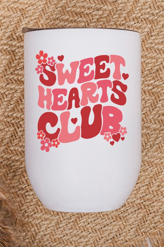 Valentine's Day Sweet Hearts Club Wine Cup