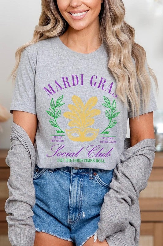 Mardi Gras Social Club Graphic Tee