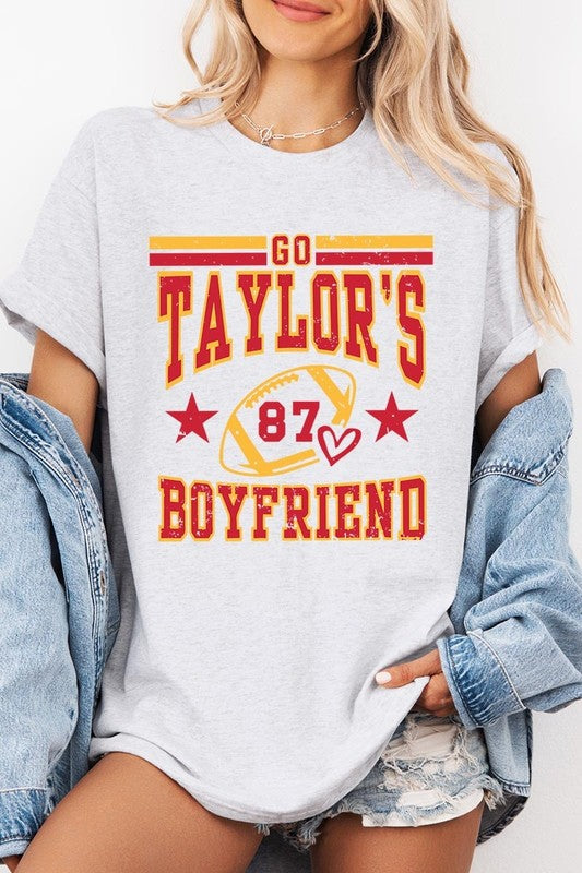 Go Taylor's Boyfriend Graphic Heavy Cotton Tee