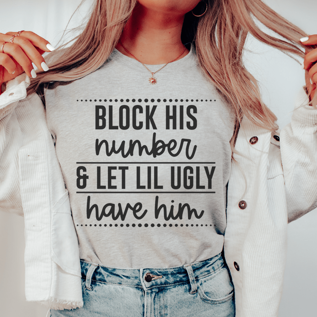 Block His Number Tee