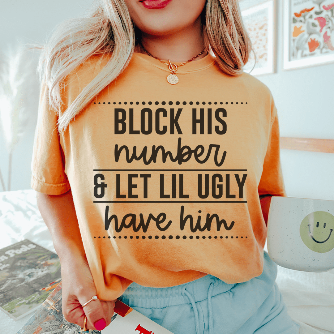 Block His Number Tee