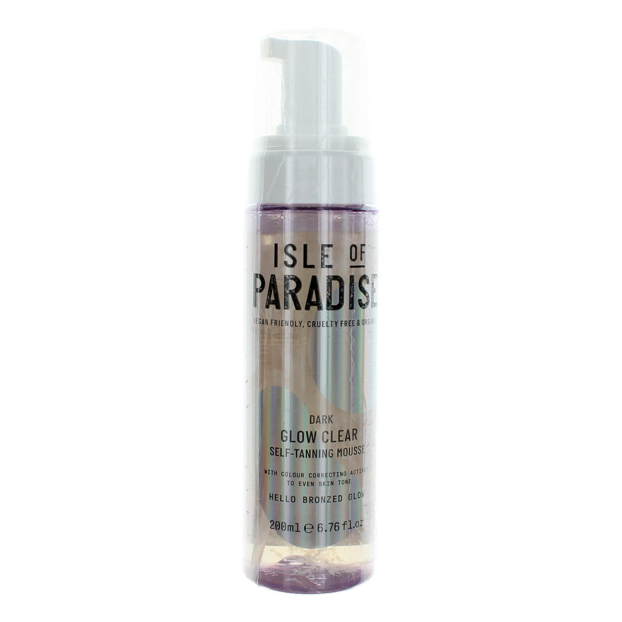 Isle of Paradise Glow Clear by Isle of Paradise 6.76 oz Self Tanning Mousse - Dark