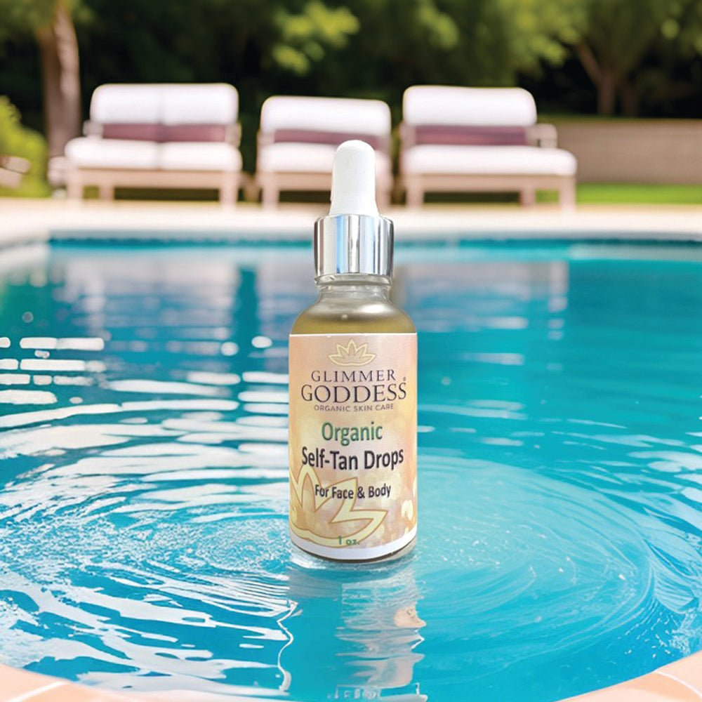 Organic Self Tan Drops for Face & Body 1 oz.