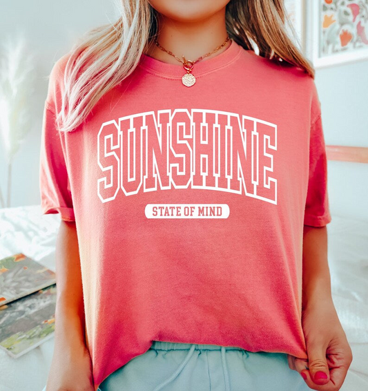 SUNSHINE State of Mind Comfort Colors T Shirt