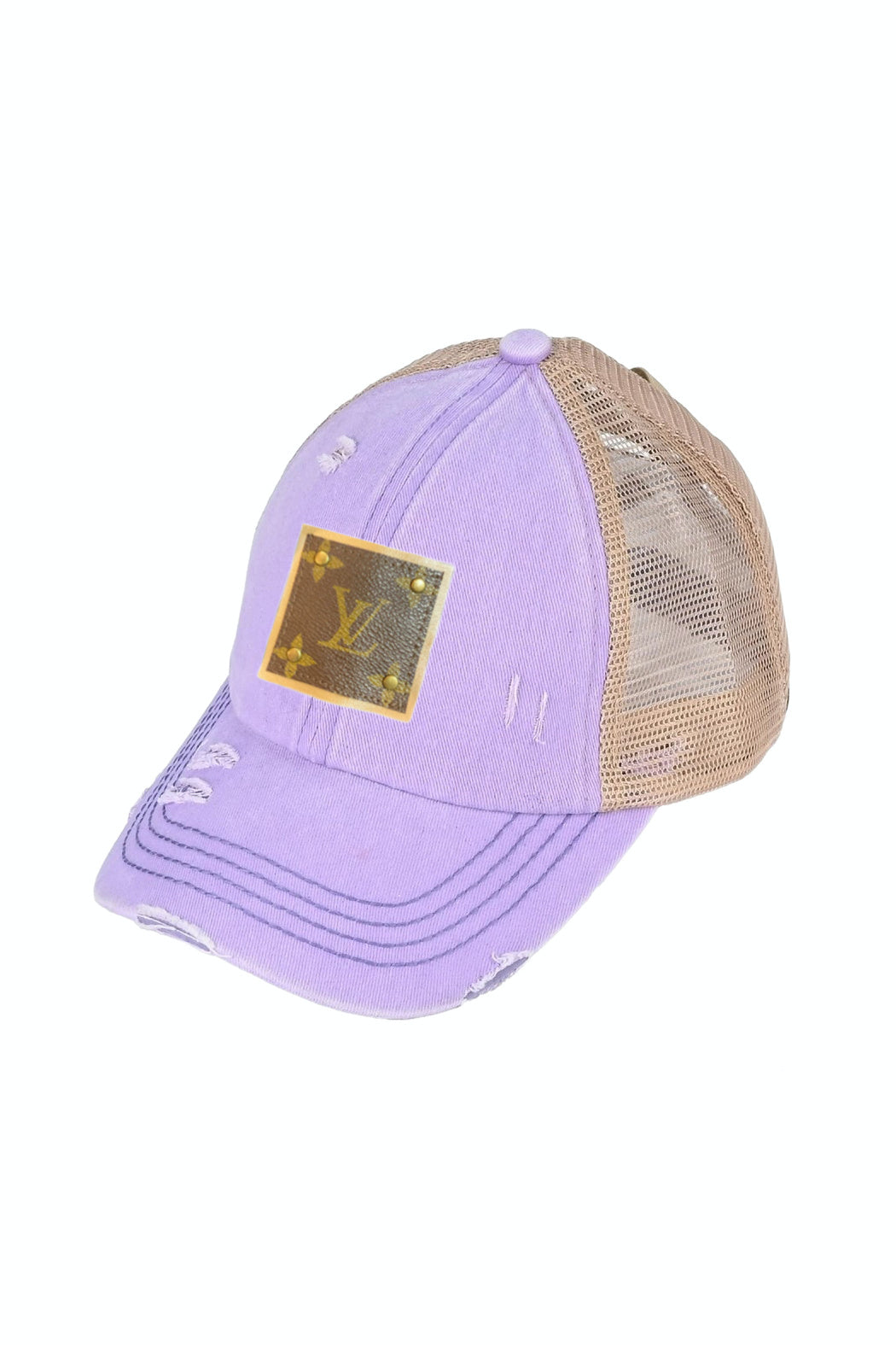 Upcycled Distressed Trucker Cap -  available in 15 colors