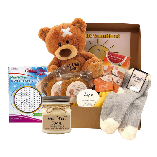 Get Well Gift of Sunshine Care Package - get well soon gifts for women - get well soon gift basket - get well soon gifts