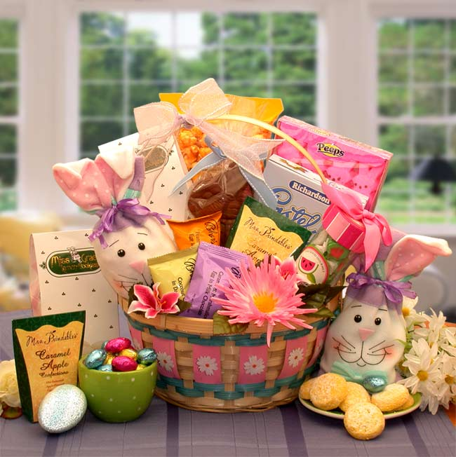 It's An Easter Celebration Sweet Treats Gift Basket - Easter Basket for child