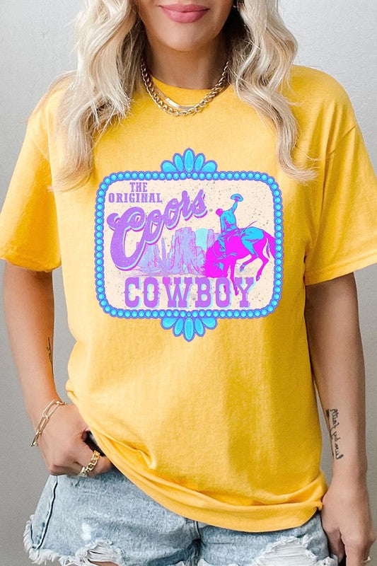 Coors Cowboy Western Plus Heavyweight T Shirts