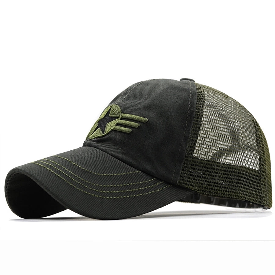 Men's Casual National Flag Camouflage Baseball Cap