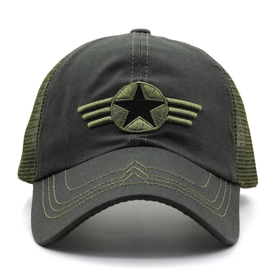 Men's Casual National Flag Camouflage Baseball Cap