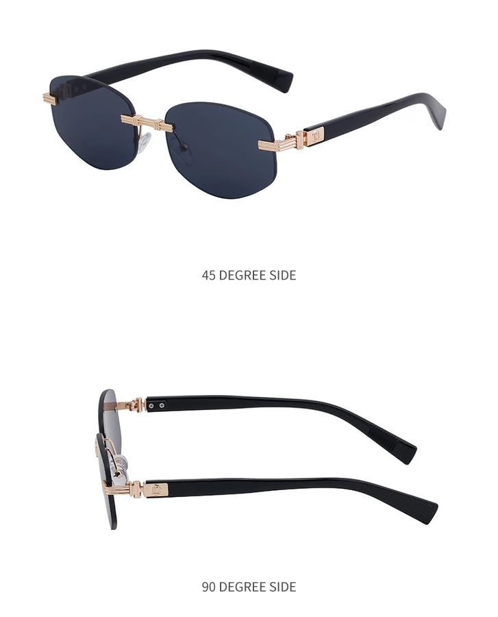 Style Commute Geometric Pc Square Full Frame Men's Sunglasses