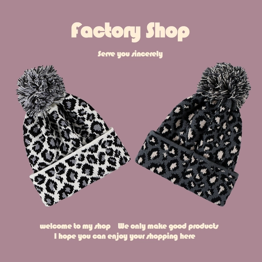 Fashion Leopard Beanie