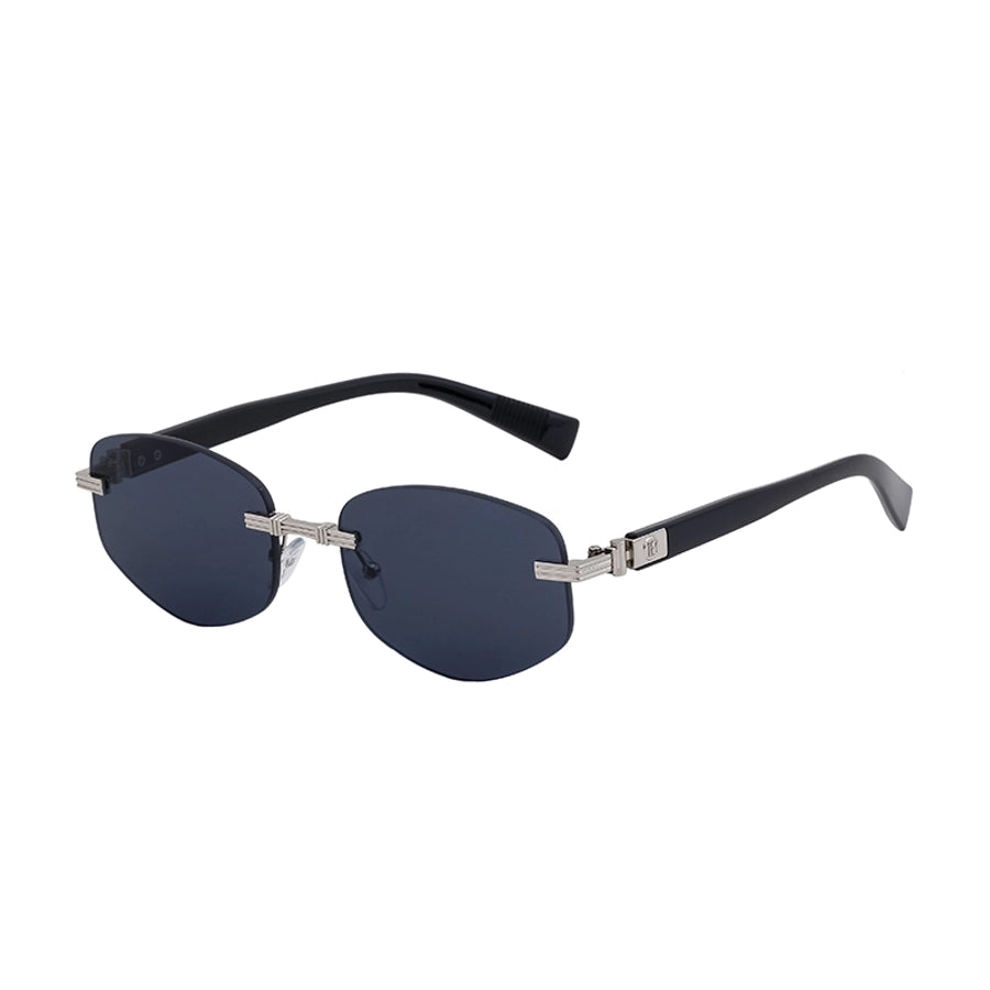 Style Commute Geometric Pc Square Full Frame Men's Sunglasses