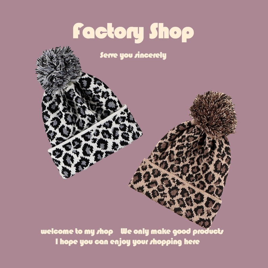 Fashion Leopard Beanie